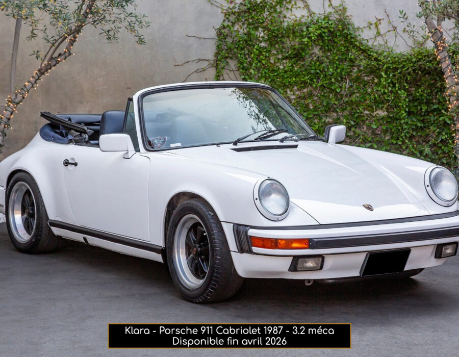 Klara Porsche Carrera Cabriolet 1987